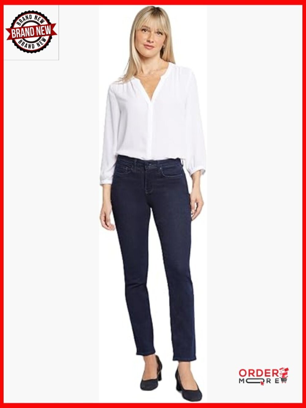 NYDJ Petite Sheri Slim Jeans with Lift Tuck Technology